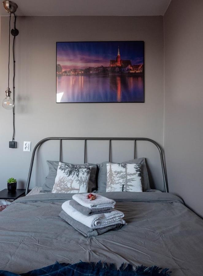Modern Studio In The City Center Of Wroclaw! Exteriör bild